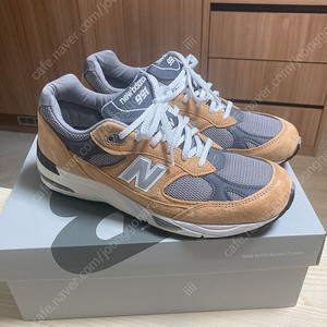 뉴발란스 991 UK 탄그레이 265 사이즈. 990 992 993 260