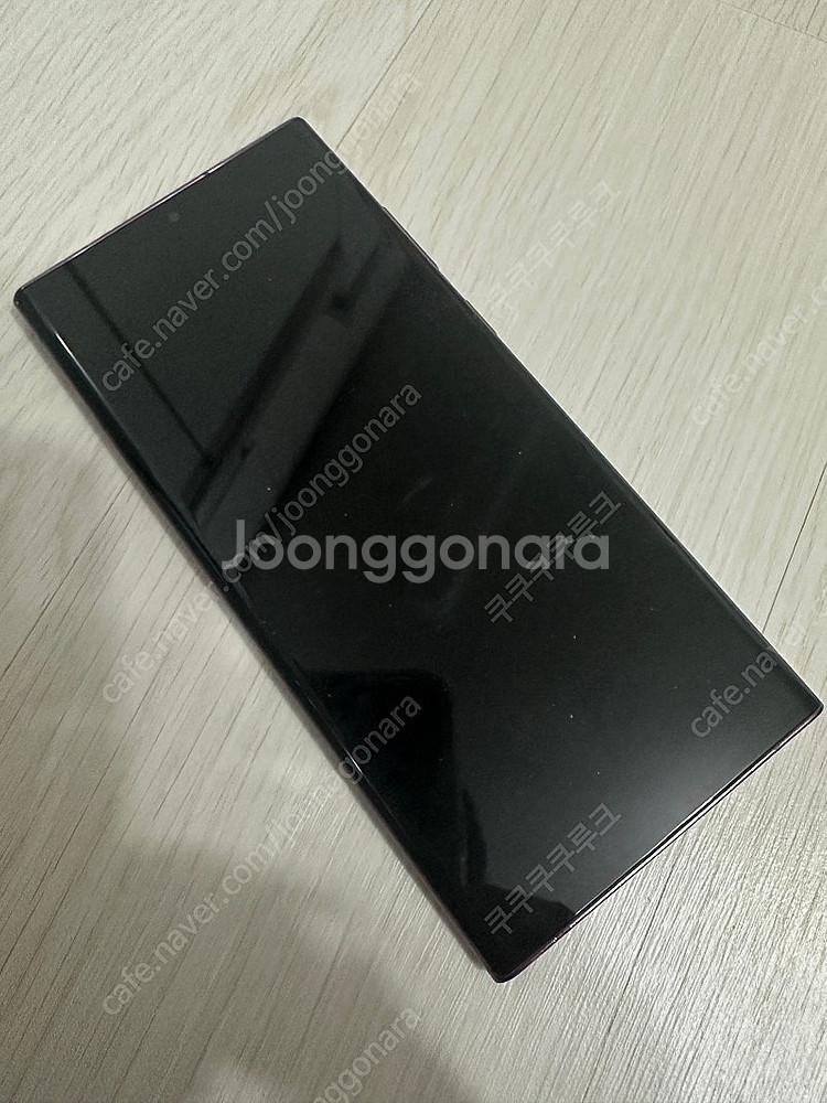 갤럭시 s22 울트라 버건디--1