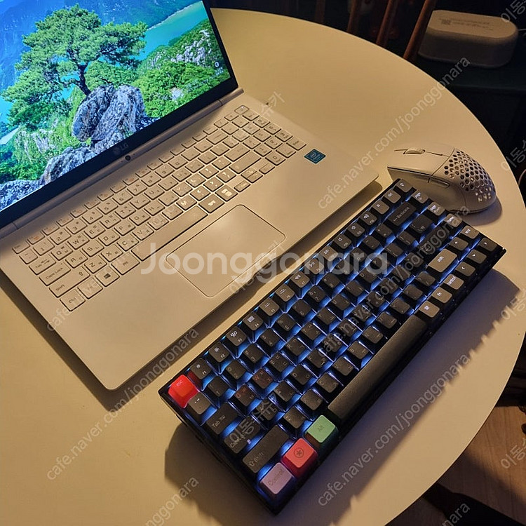 키크론 K2 알루미늄 유/무선 키보드 RGB백라이트--3