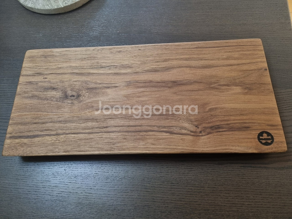 리얼우드 엣지 북미산 월넛 원목 도마 M 샌딩 완료 택...--2
