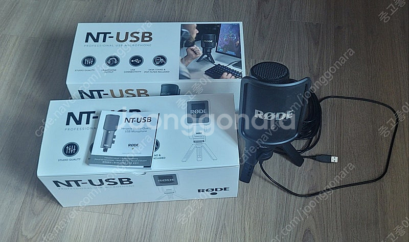 Rode NT-USB 로데usb마이크 s급 팝니다.--0