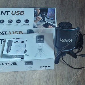 Rode NT-USB 로데usb마이크 s급 팝니다.