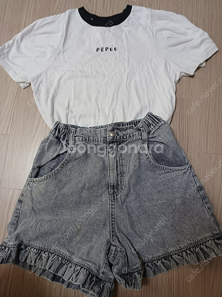플라잉페페 xxl 데님세트--1