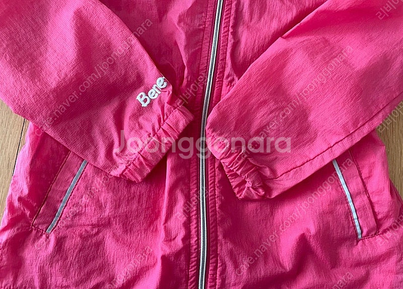 베네통 여아 얇은점퍼 100(3-4세)--2