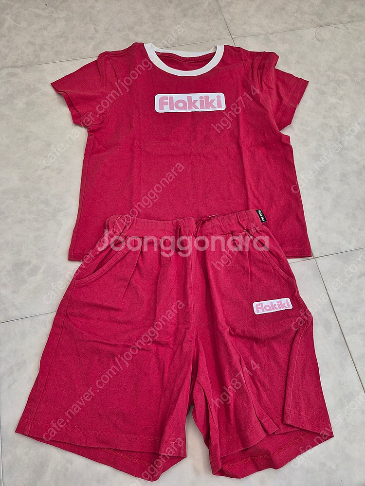 플라키키8y 24년 여름제품 / 반팔셋업 테리셋업--2