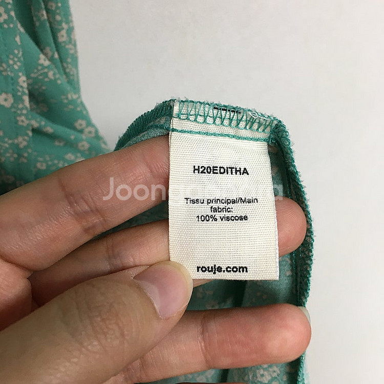 ROUJE 루즈 랩 플라워 원피스 / 랑방 마인 오브제...--5