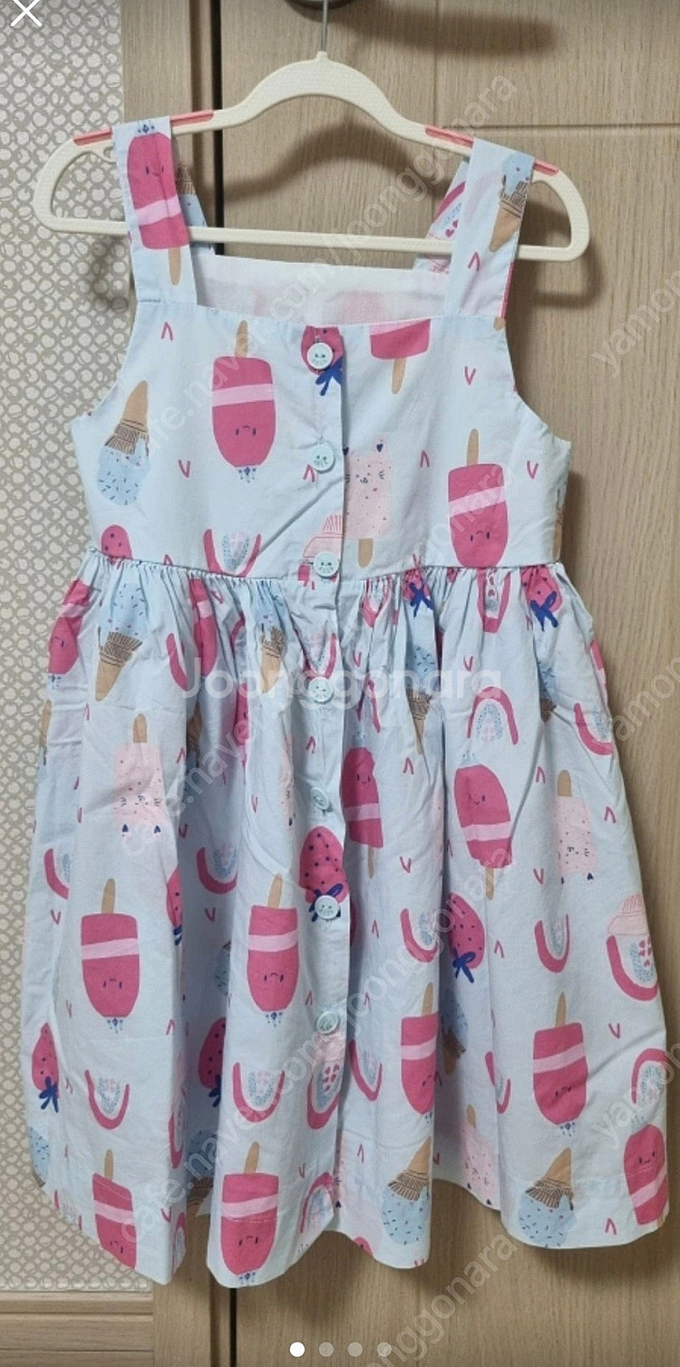 치크,엘르키즈 120사이즈 원피스 2벌(택포)--4