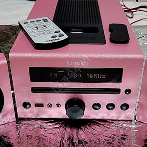 야마하 CRX-040 cd 라디오 ipod 앰프 스피커
