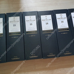 맥켈란 18년 셰리 오크 케이스와 공병 판매합니다.