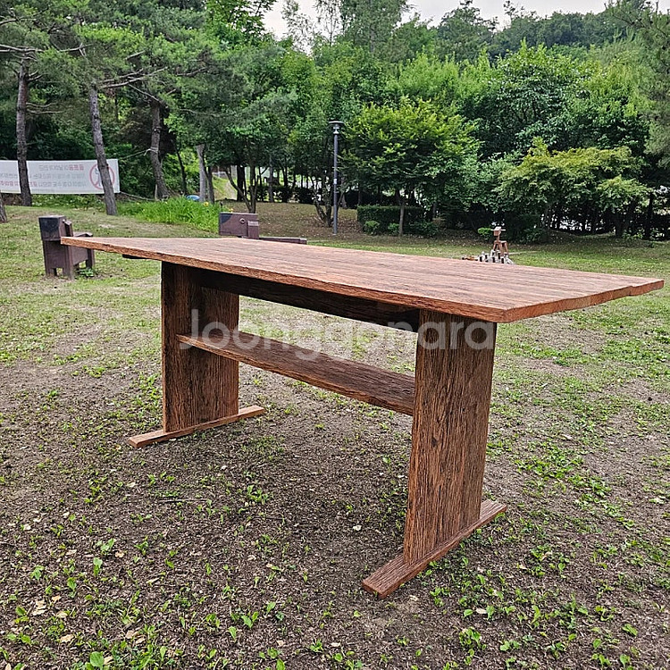 100년이상된 올드오크 빈티지 고재테이블 빈티지테이블--3
