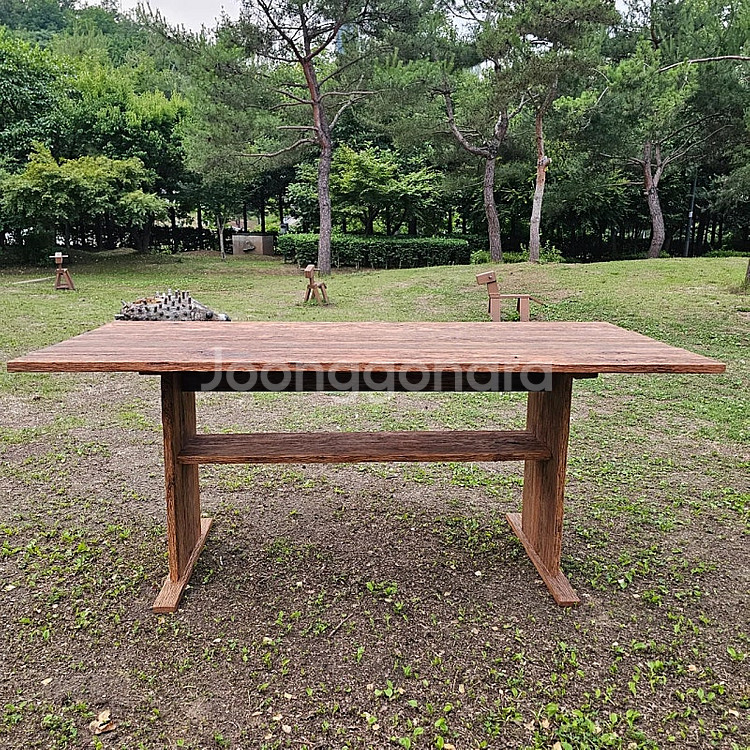 100년이상된 올드오크 빈티지 고재테이블 빈티지테이블--5