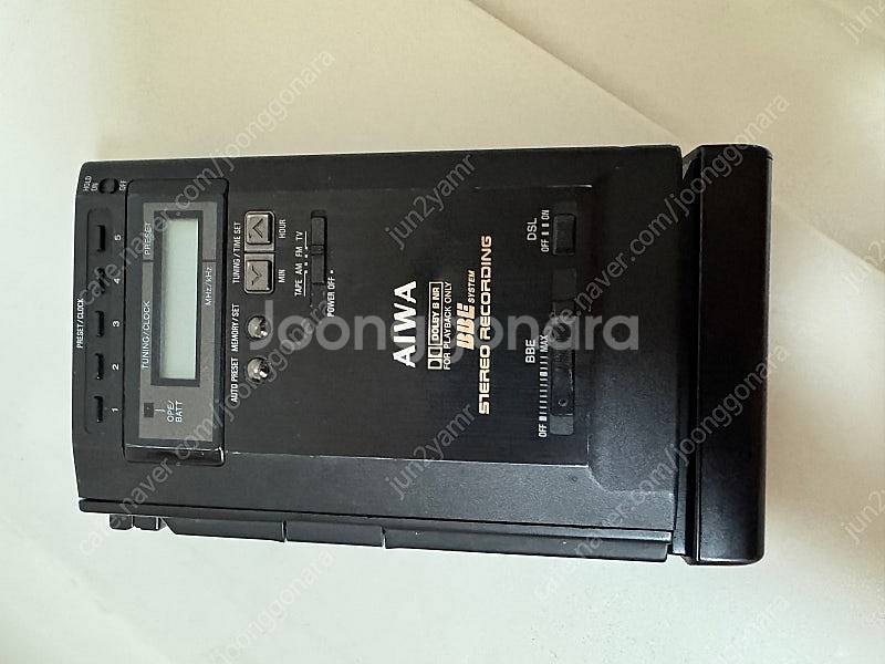 아이와 AIWA 카세트 워크맨 J550D 팝니다--0