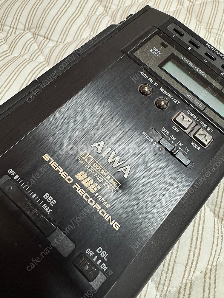 아이와 AIWA 카세트 워크맨 J550D 팝니다--2