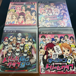 PS3 드림클럽 시리즈 4종 일괄 판매합니다.