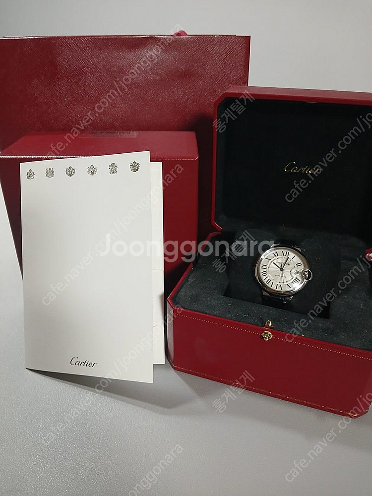 까르띠에 발롱블루 40mm - 22년--0