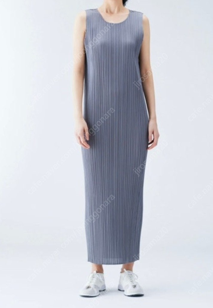 새상품).플리츠플리즈 베이직롱 원피스--0