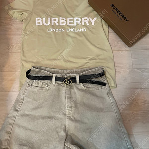 정품 버버리티셔츠