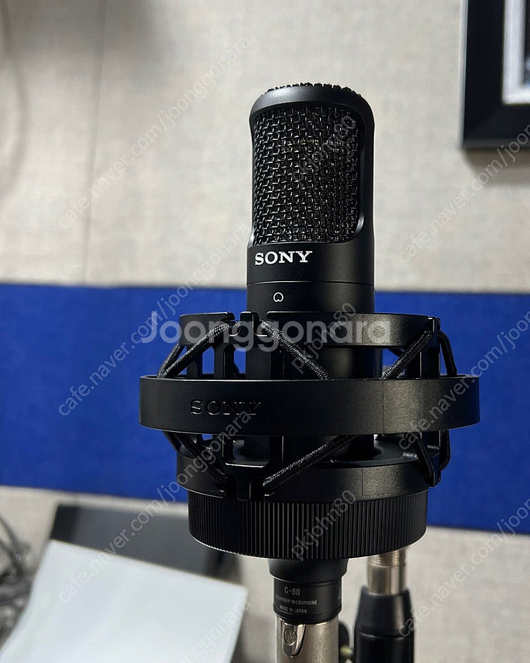 Sony C80 콘덴서 마이크--0