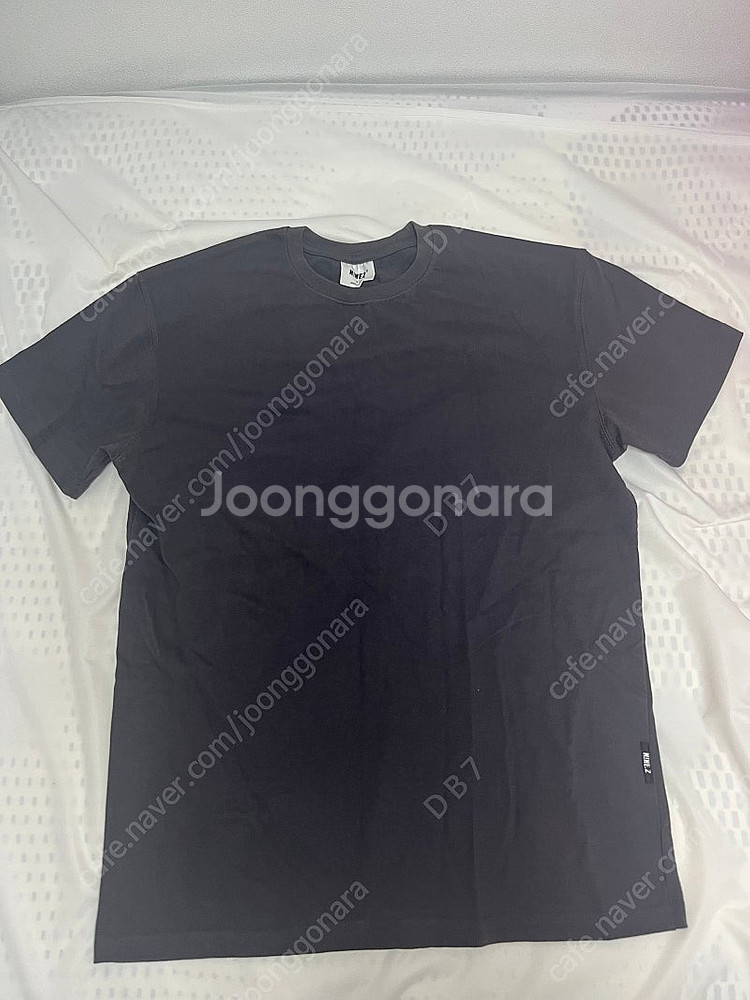 나인제트 머슬핏 반팔티--1