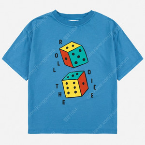 (새상품, 정품) 25aw 보보쇼즈 roll the dice 반팔 티셔츠 2/3, 4/5, 6/7