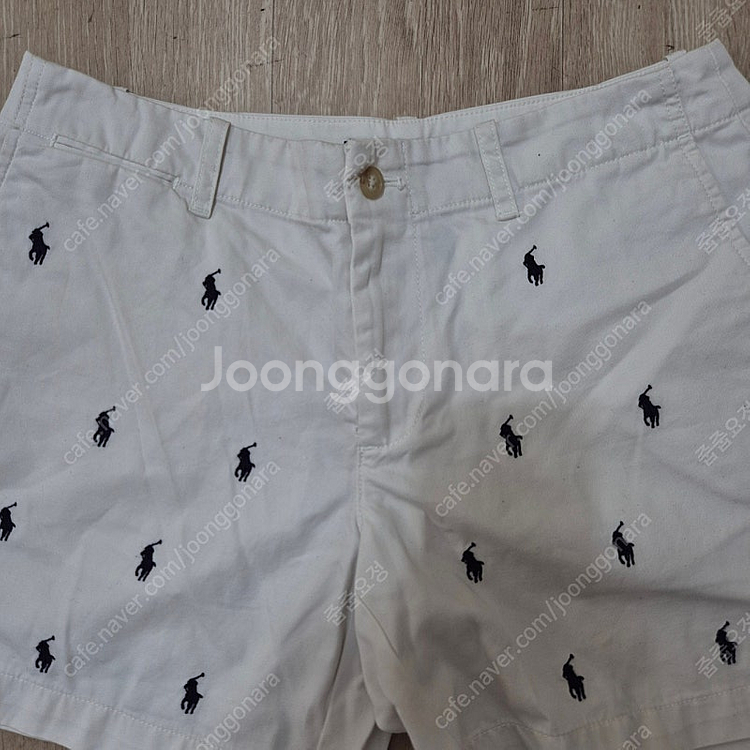 폴로 랄프로렌 여성 멀티포니 하프팬츠 반바지--1