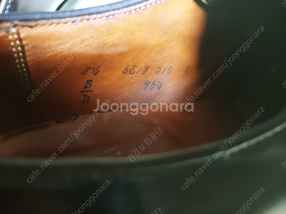 알든 954 컬러8 코도반 싱글몽크 US 8.5D 판매...--5