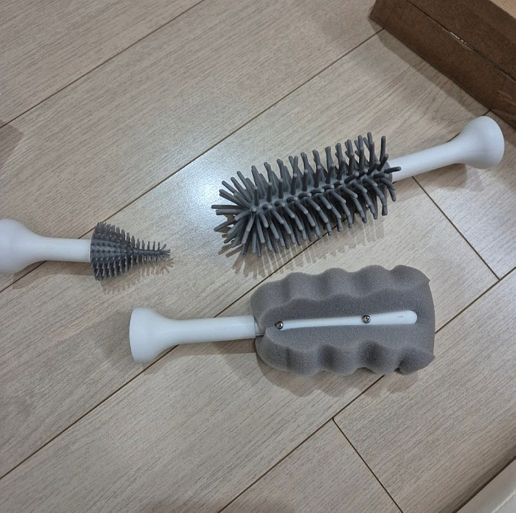 데코아르 블룸 젖병 전동 세척솔(새상품)--1