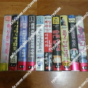 판매]비디오테입-희귀독립영화테입10매일괄로만59만(봉준호,유하,압바스키이스로타미,고다르,제인캠피온등)