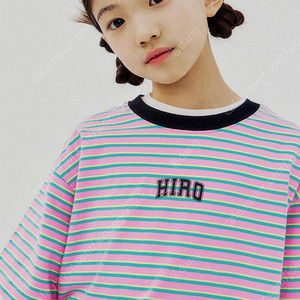 히로 블랭크 스트라이프 핑크 160