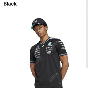 F1 메르세데스 AMG 드라이버 티셔츠 유니폼