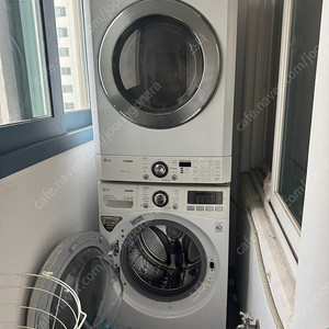 LG 트롬 세탁기 17kg / F47C5NQNH + LG 트롬 가스 건조기 10kg / RN1044A