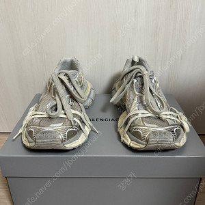 (43) 발렌시아가 3xl 에그쉘 라이트 베이지 백화점판