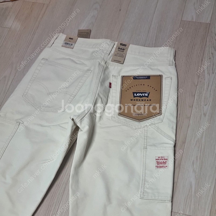 신품30x32) 리바이스 568 스테이루즈 카펜터진--4