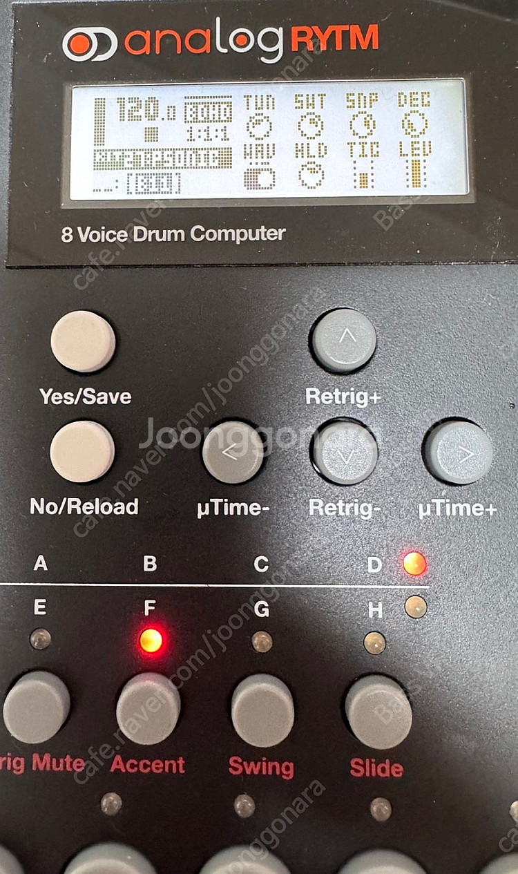 ELEKTRON 아날로그 드럼머신 RYTM MK1 판매...--0
