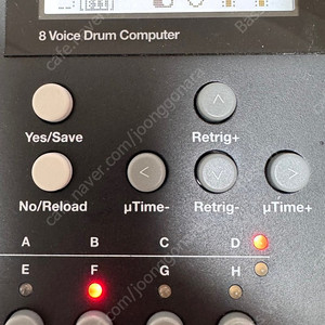 ELEKTRON 아날로그 드럼머신 RYTM MK1 판매합니다