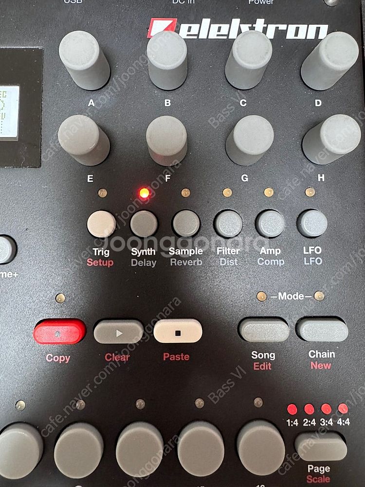 ELEKTRON 아날로그 드럼머신 RYTM MK1 판매...--1