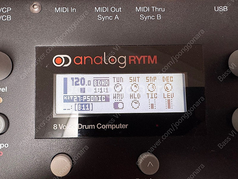 ELEKTRON 아날로그 드럼머신 RYTM MK1 판매...--3