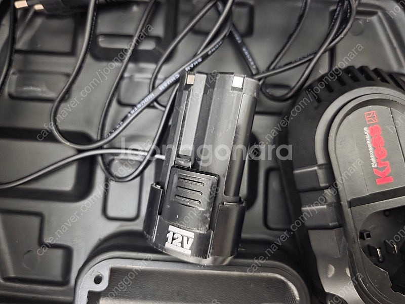 웍스 및 크레스 호환 12v 충전기 1개 배터리1개--0
