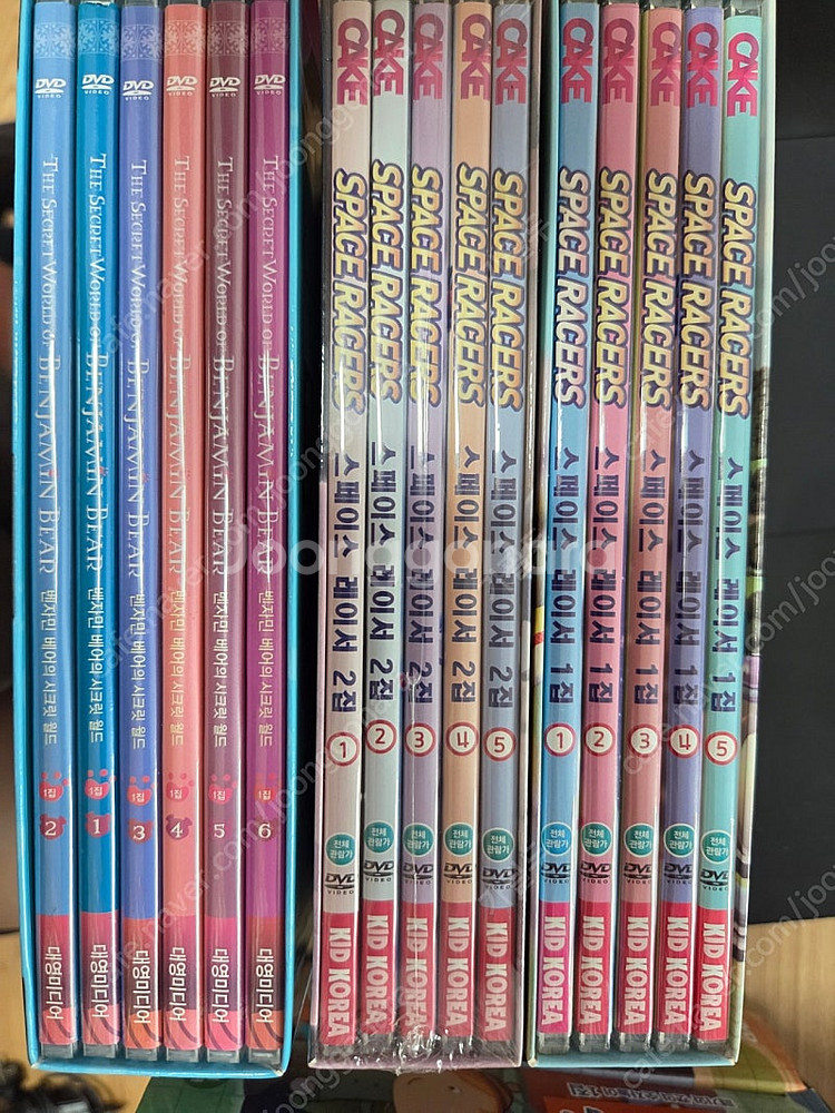스페이스 레이서 DVD 1,2 +벤자민베어 DVD--0