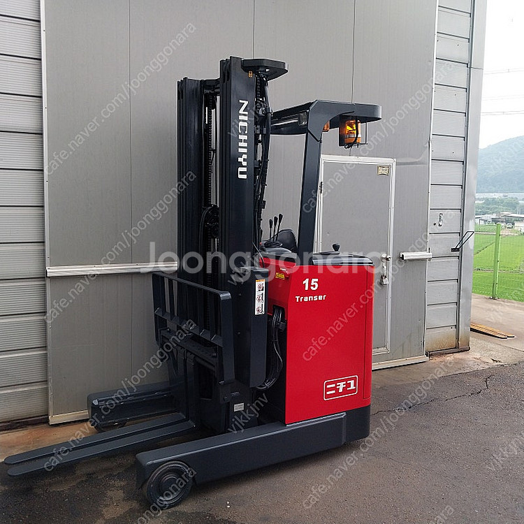 니찌유 중고 전동지게차 1.5톤 3단 5500MM FB...--2