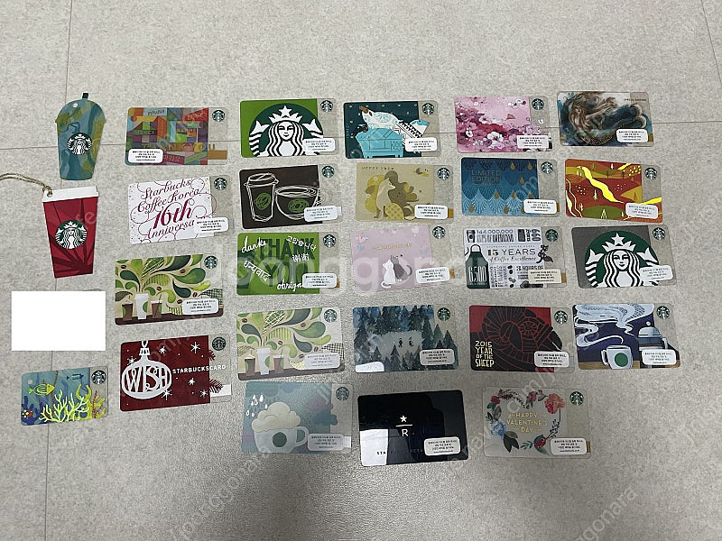 스타벅스 수집카드 및 스타벅스 굿즈 일괄 판매 합니다.--0
