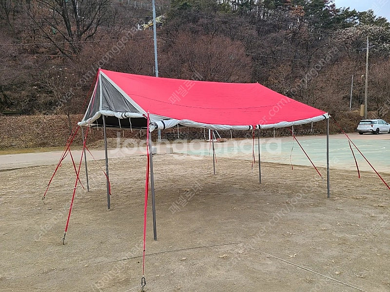 [대구][청주]캠핑퍼스트 타프쉘 풀셋 체리색상--1