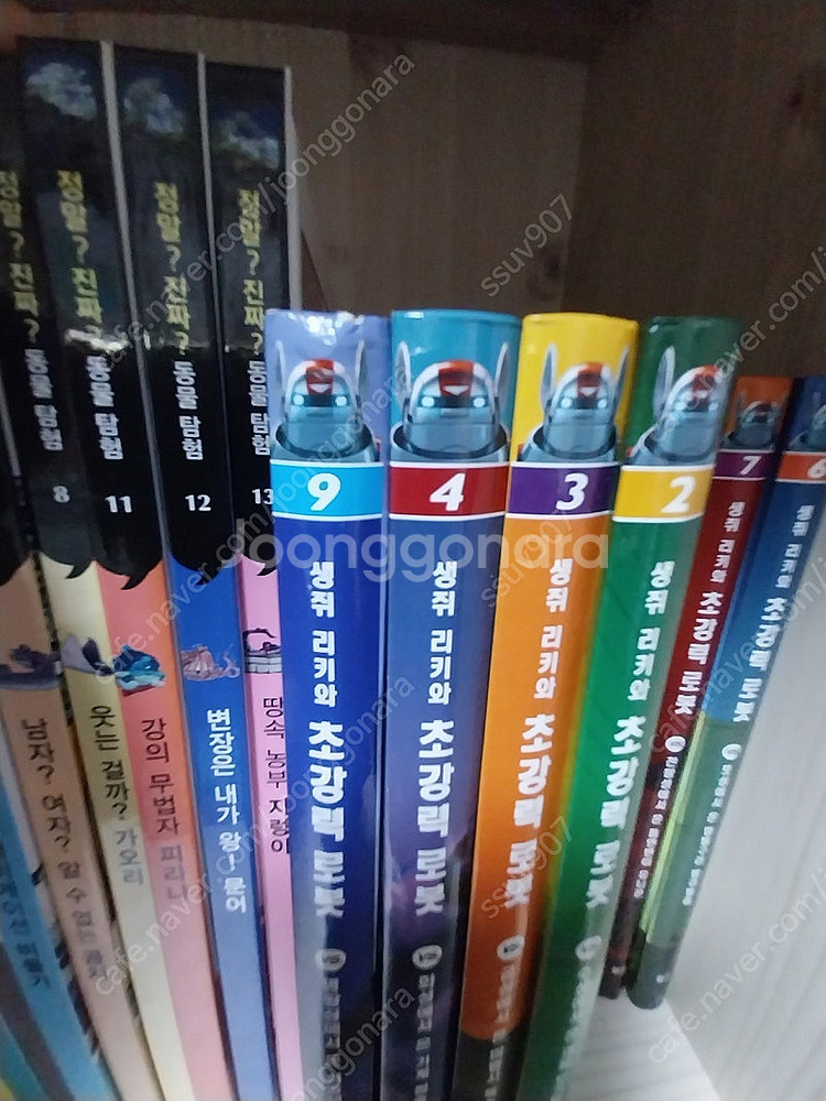 웅진북클럽 명작 그래픽 노블,정말?진짜? 동물탐험,생쥐...--4