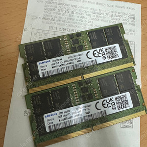 노트북용 삼성 DDR5-5600 16GBx2 (택배비 포함)