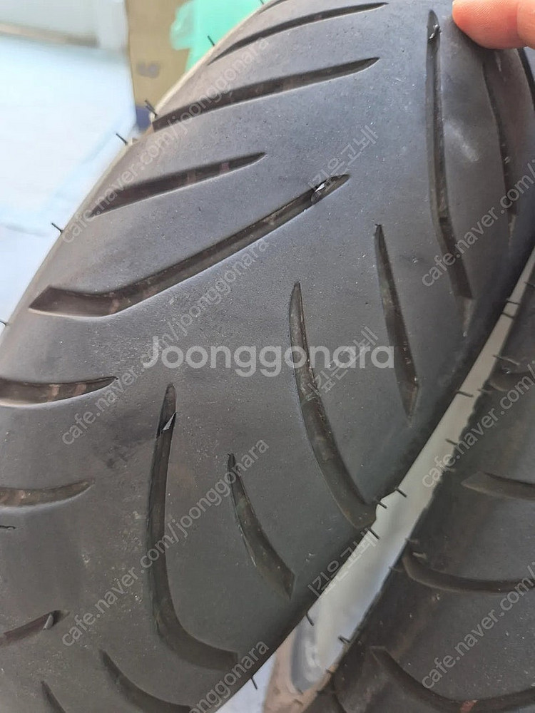 포르자350 출고타이어 앞뒤한대분 xmax 사용가능--2