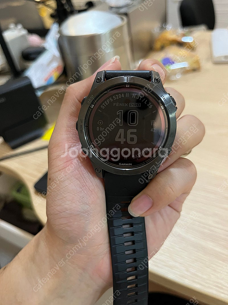 [풀박스] 가민 피닉스7 프로 47mm 사파이어솔라 카...--3