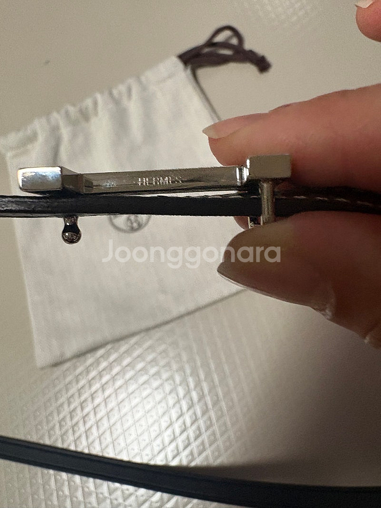 에르메스H미니양면벨트--4