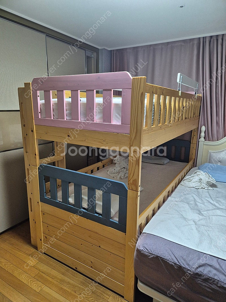 에보니아가구 레이 투톤 2층침대--1