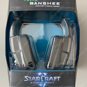 Razer Banshee StarCraft II Gaming Headset 레이저 밴쉬 스타2 헤드셋 (추가 마우스)