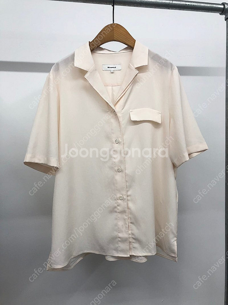 빈폴 레이디스 오픈카라 블라우스 L--1